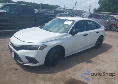 2022 Honda Civic Sport z USA, uszkodzony, nr VIN 2HGFE2F54NH570131